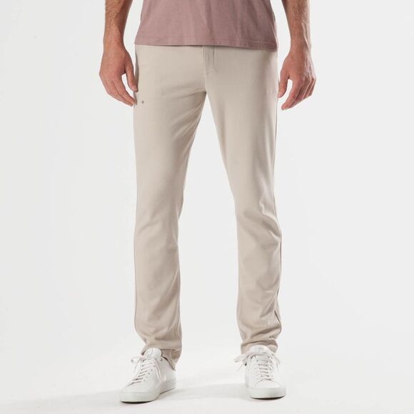 True classic Sandstone Khaki Slim Comfort Knit Chino Pant Size 36‎ NWT in packag - Picture 1 of 6